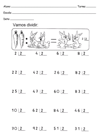 Entendendo Dividendo Divisor resultado e resto Matemática