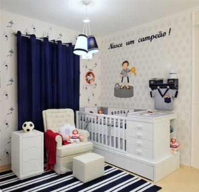 quartos de bebês decorados para meninos