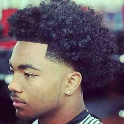 corte de cabelo americano afro