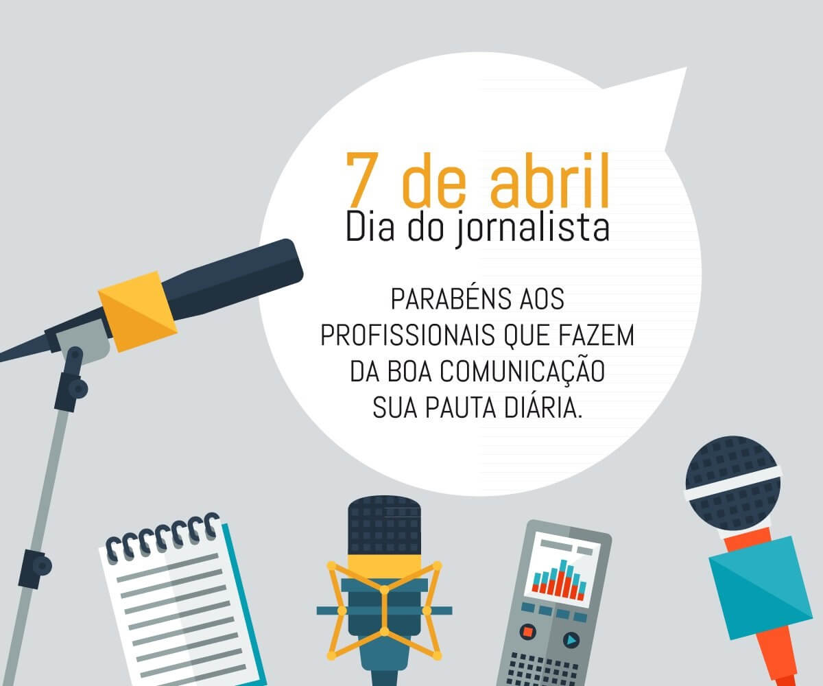 Mensagem Para O Dia Do Jornalista, 7 De Abril